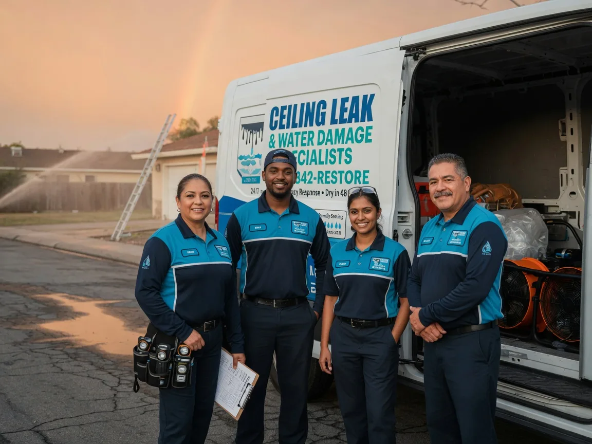 Ceiling Leak Cleanup company in Cumberland Center, ME